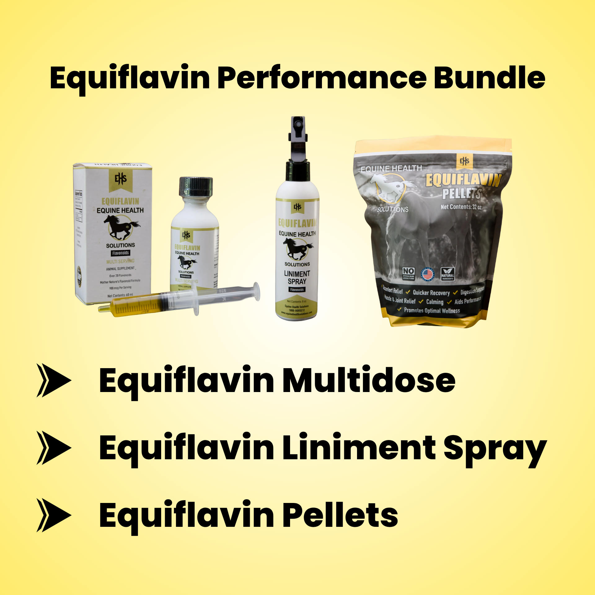 EQUIFLAVIN Performance Bundle