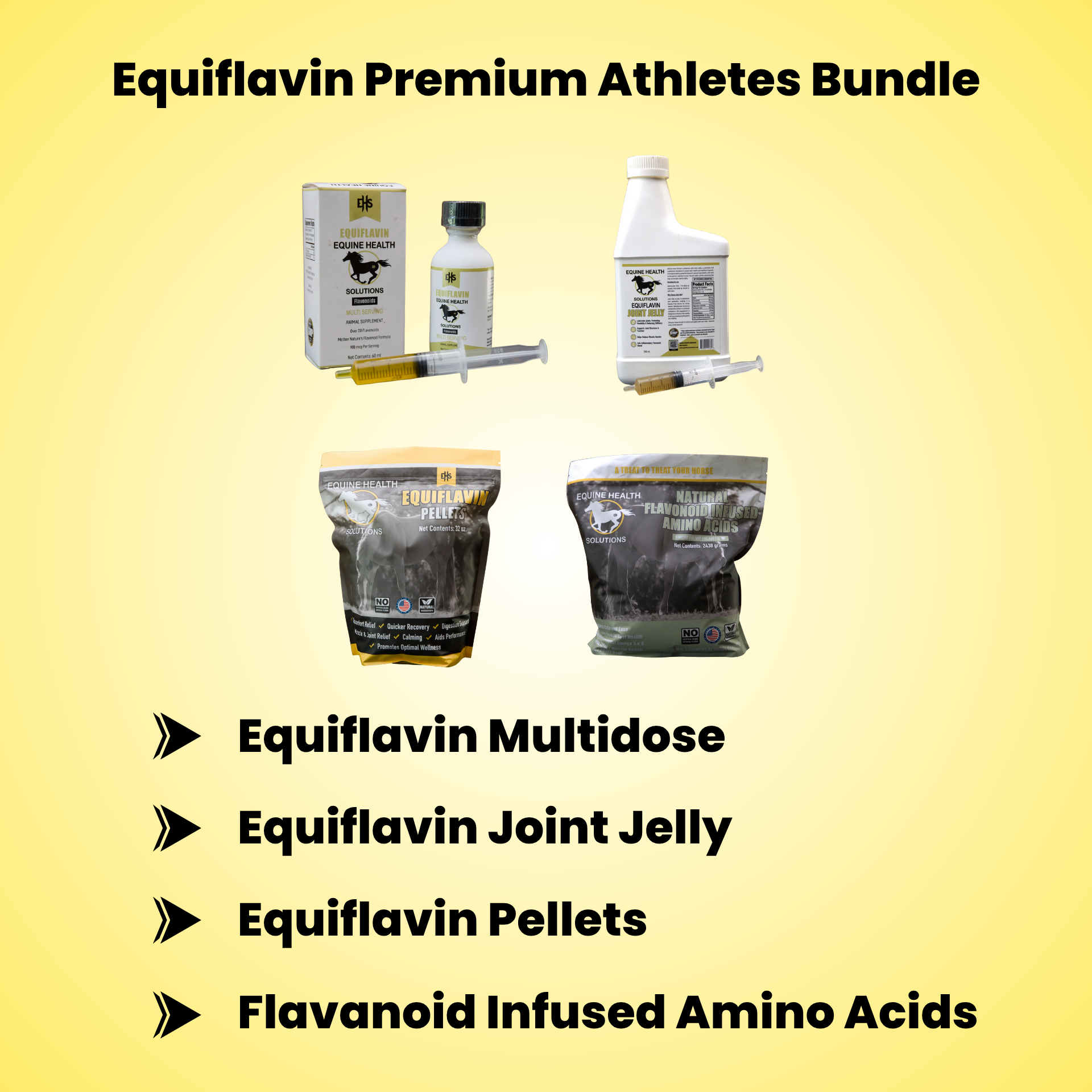 EQUIFLAVIN Premium Athletes Bundle